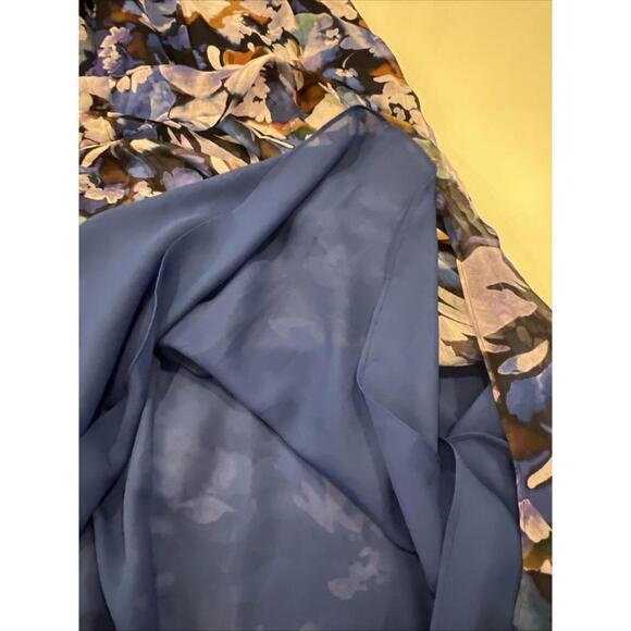 $267 Derek Lam 10 Crosby Women's V-Neck Floral Maxi Dress Size 6 - Picture 13 of 15